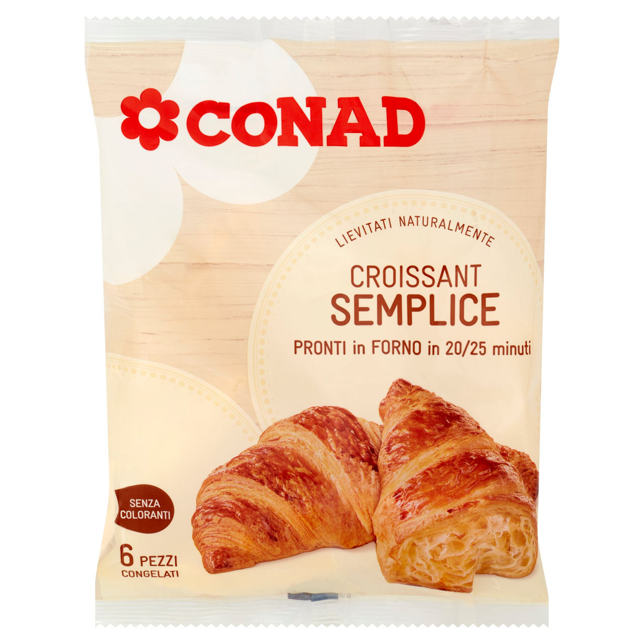 Croissant Senza Farcitura Congelati Pezzi Conad Conad