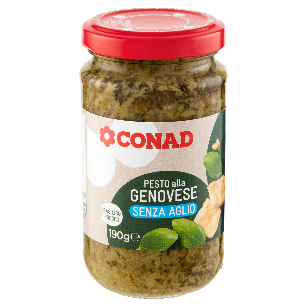 Pesto Alla Genovese Senza Aglio 190 G Conad Conad