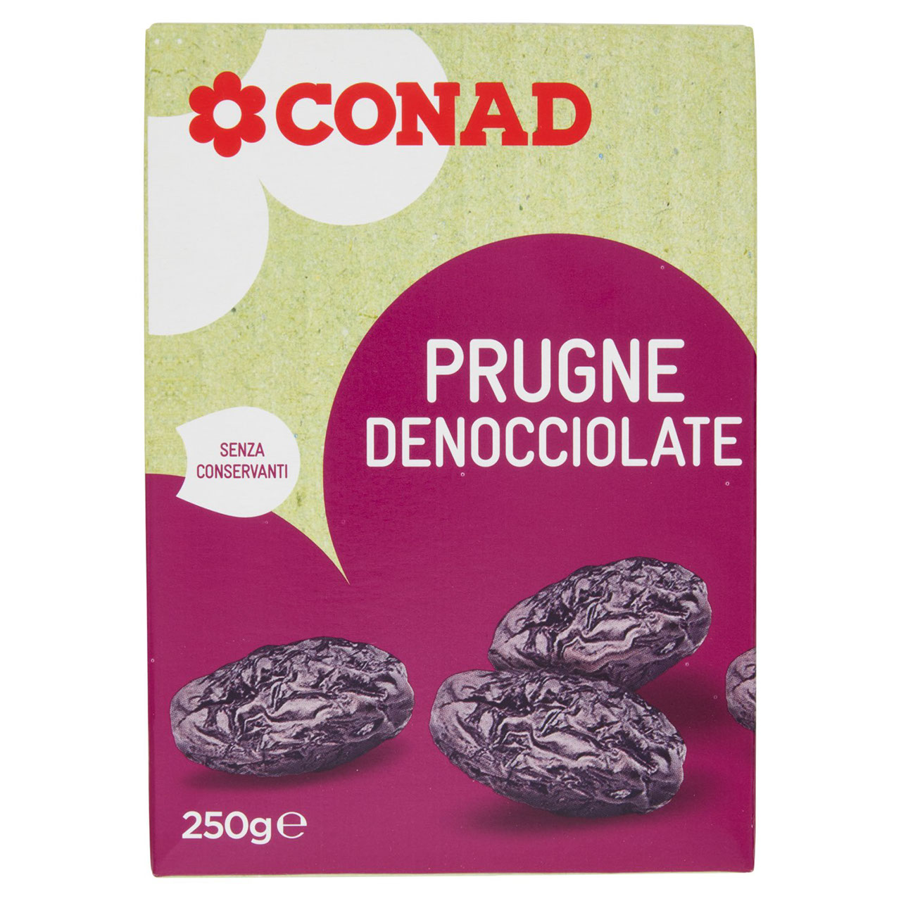 Prugne Denocciolate 250 G Conad Conad