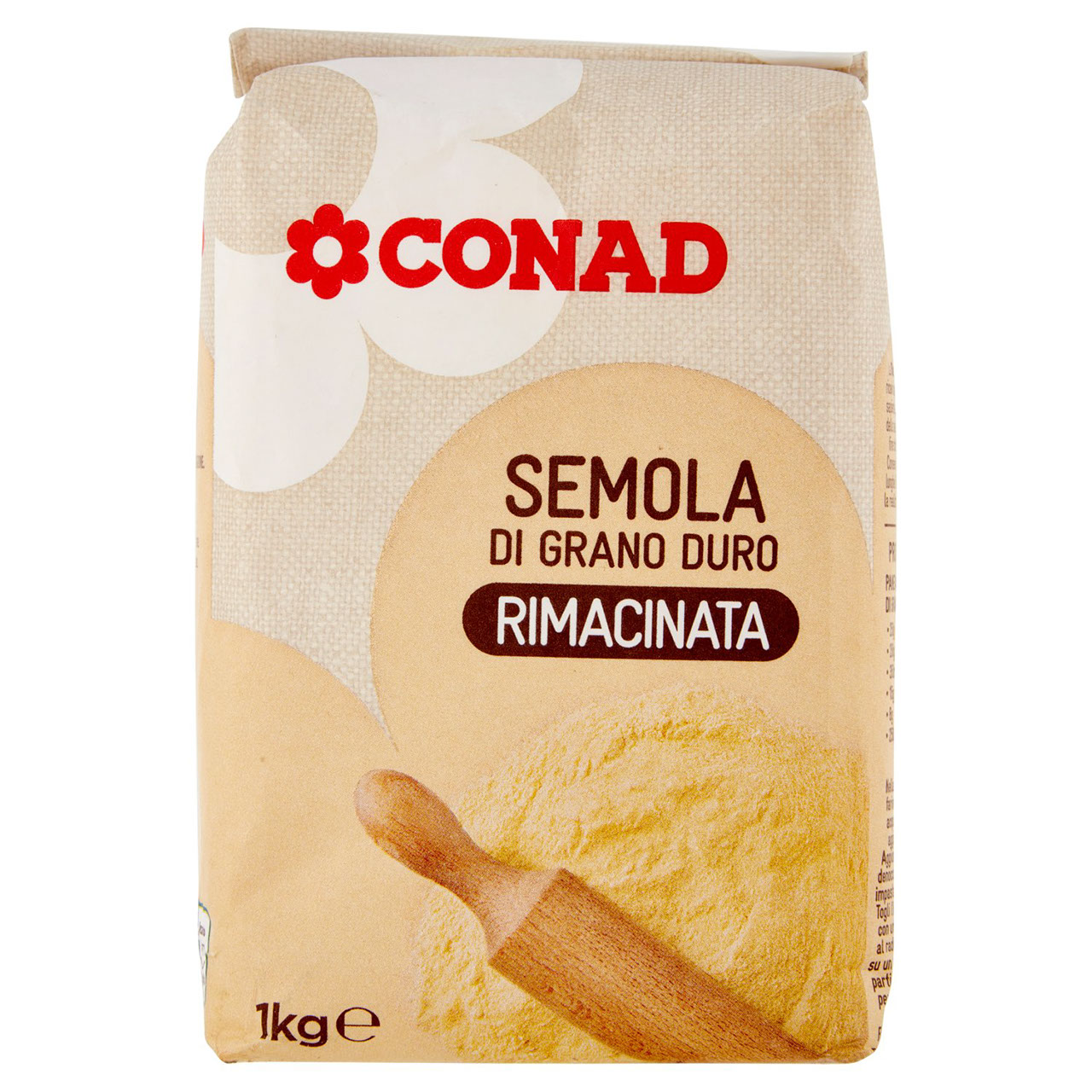 Semola Di Grano Duro Rimacinata Kg Conad Conad