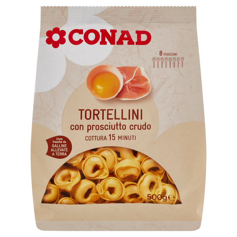 Tortellini Con Prosciutto Crudo 500 G Conad Online Conad