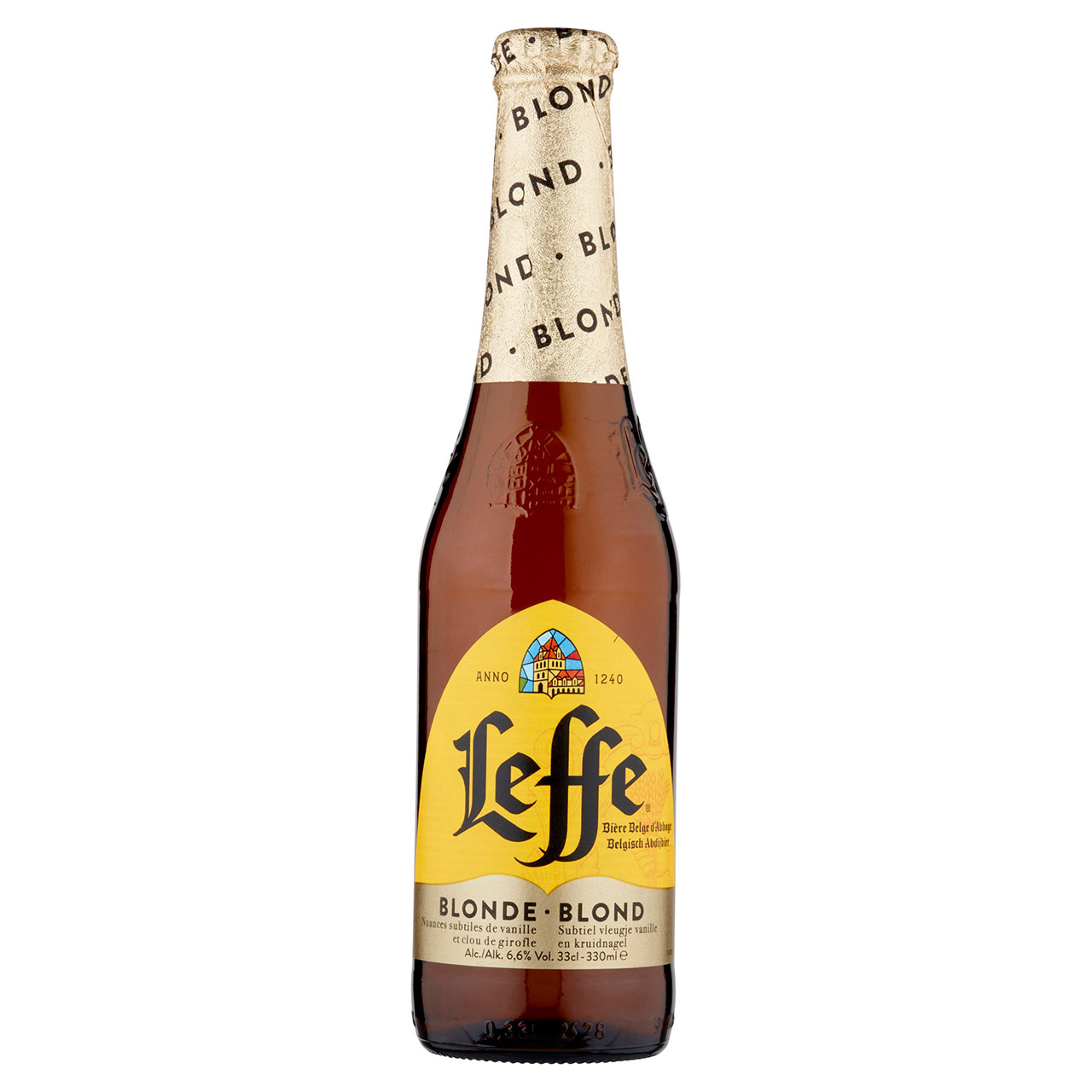 Leffe Blonde Birra Doppio Malto Bottiglia 33cl Conad