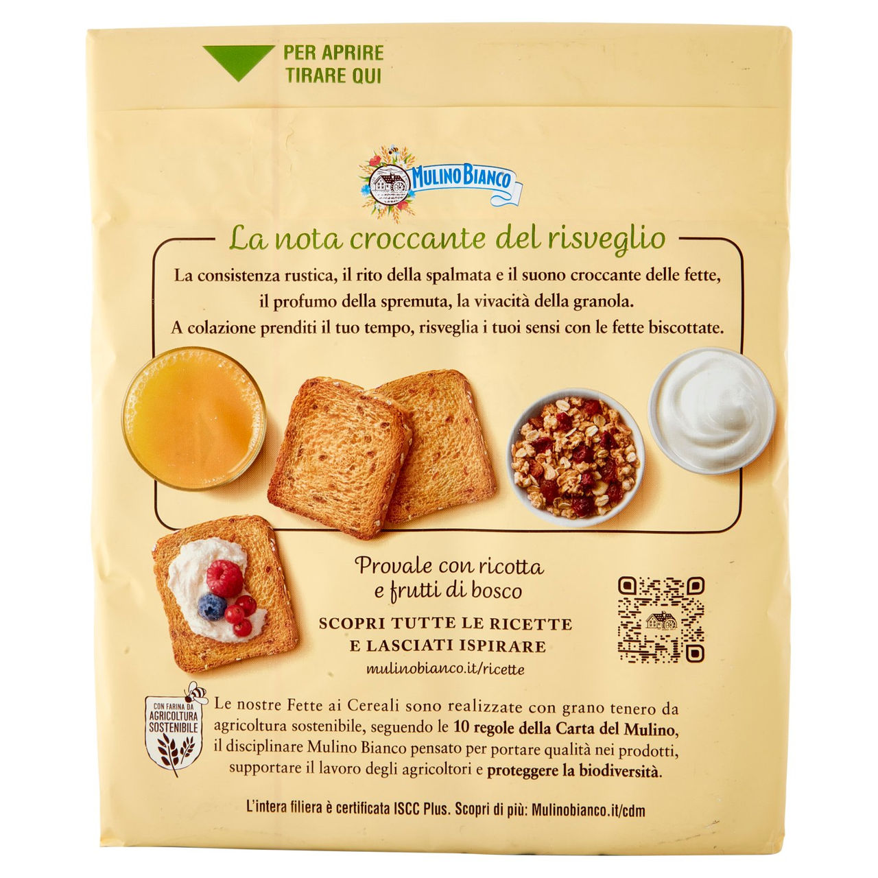 Mulino Bianco Fette Biscottate Ai Cereali G Conad