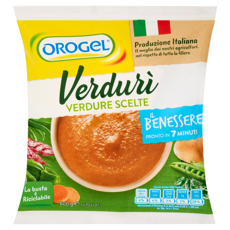 Orogel Il Benessere Verdurì Verdure Scelte 600 g Conad