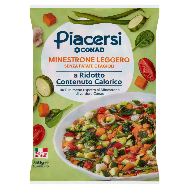 Minestrone Leggero Surgelato G Conad Online Conad