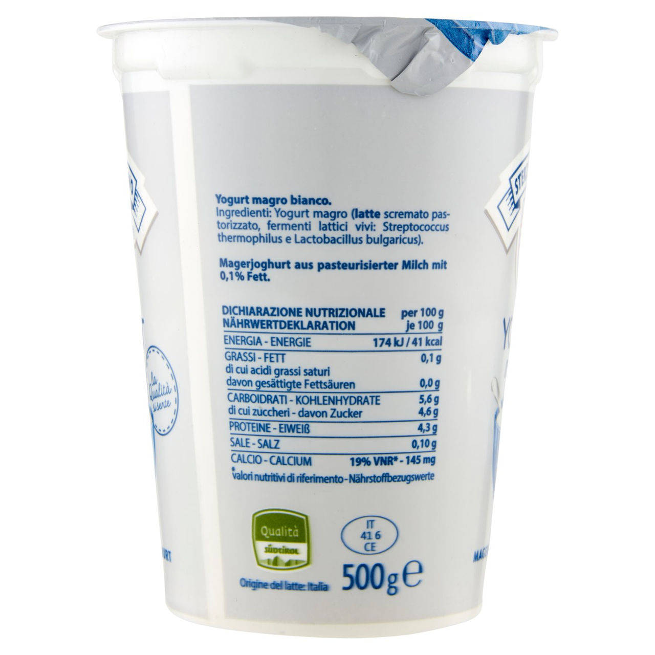 Sterzing Vipiteno Yogurt Magro Bianco G Conad