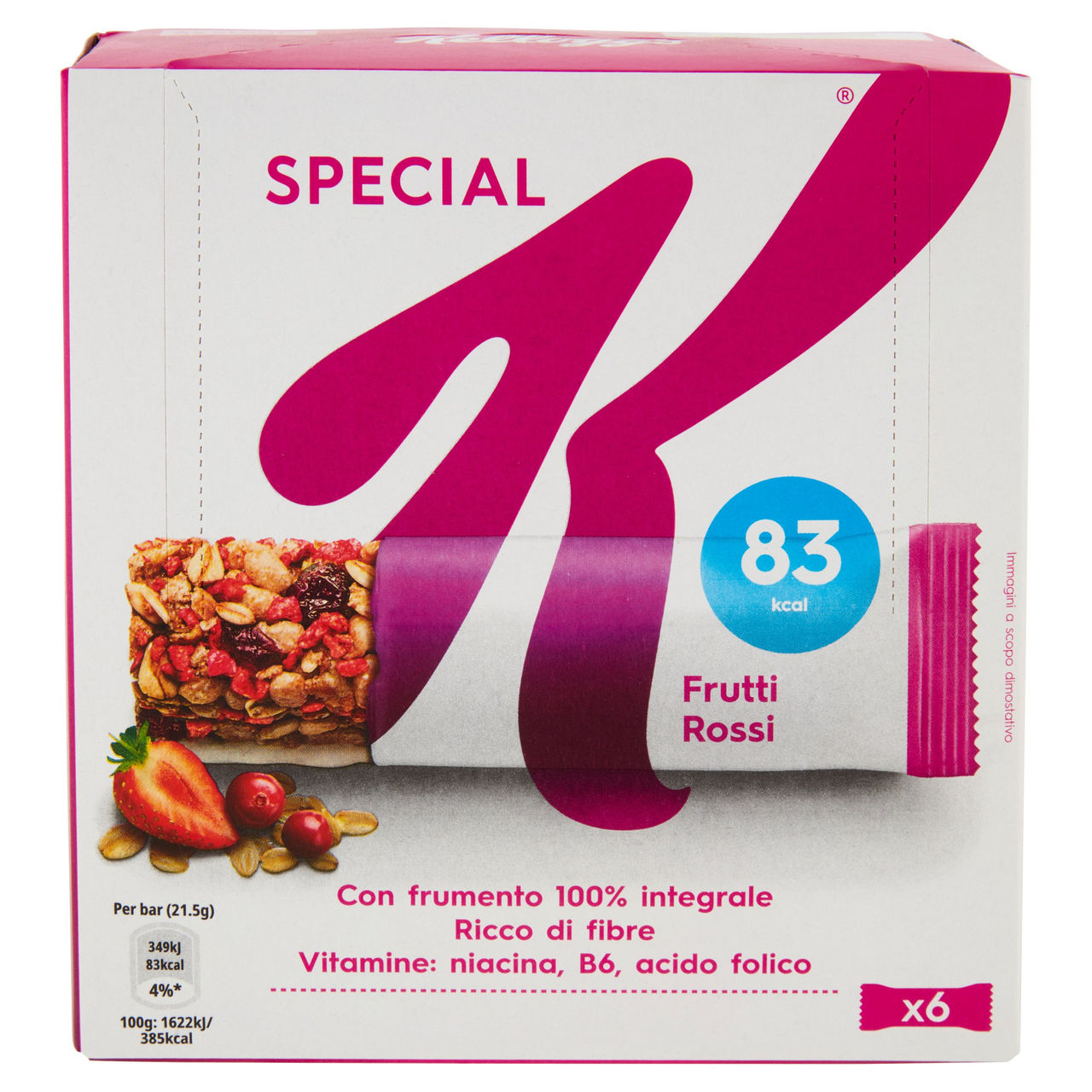 Kellogg's Special K Frutti Rossi 6 x 21,5 g