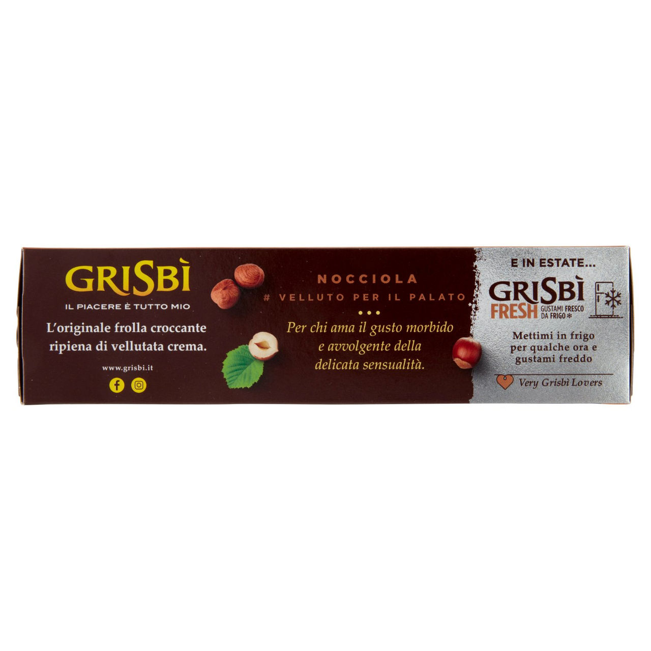 Grisbì Nocciola 9 x 16,7 g in vendita online