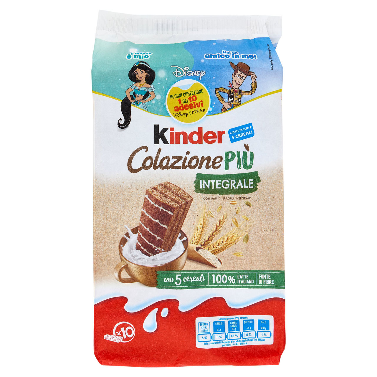 Kinder Colazione Più integrale in vendita online