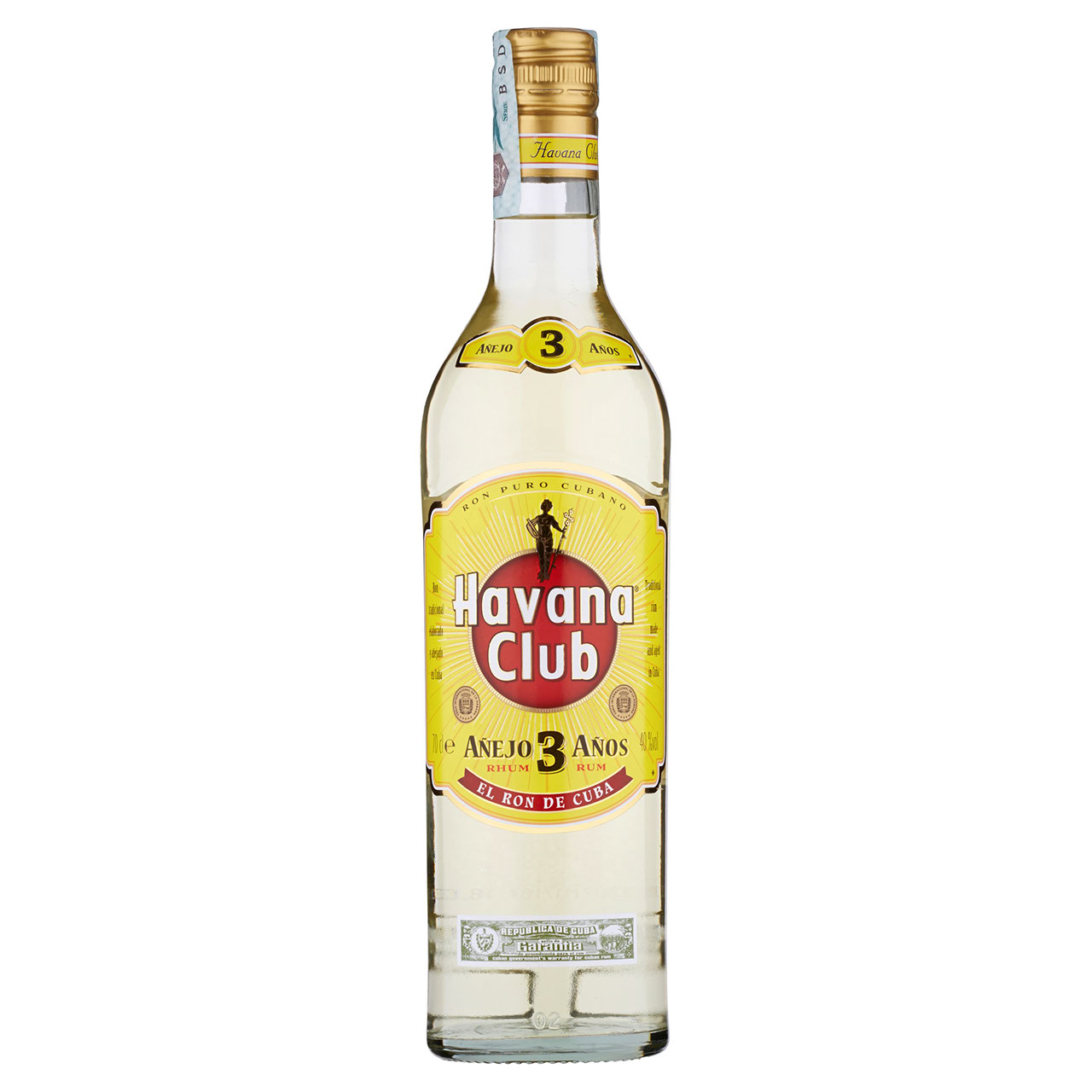 Havana Club Añejo 3 Años Rum 70 cl