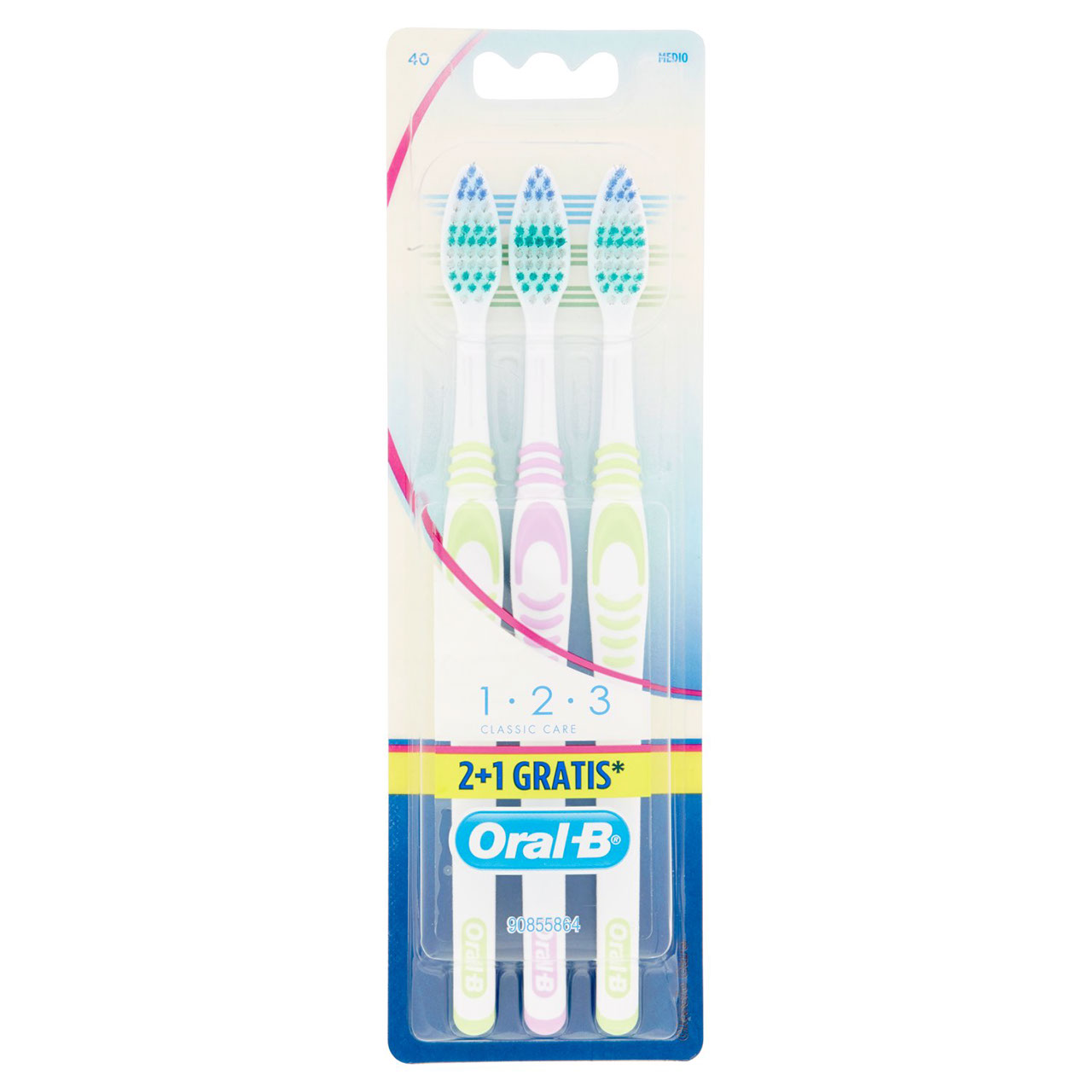 Oral-B Spazzolino Manuale 40 Medio 2 1 Gratis