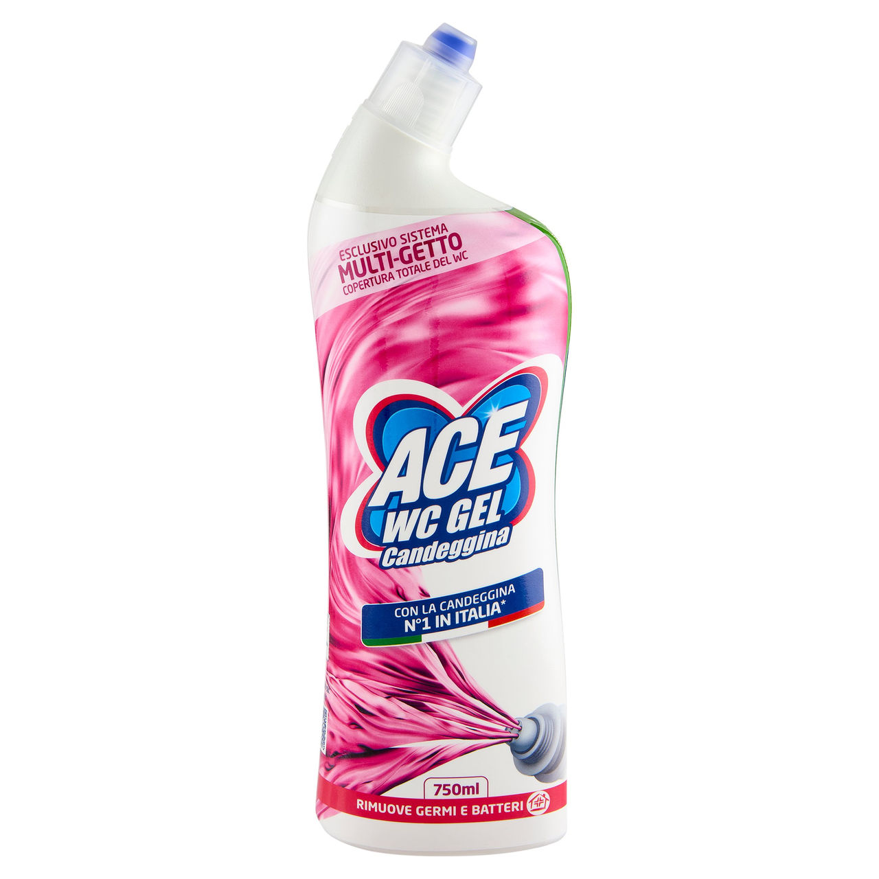 Ace Wc Gel Candeggina Multi-Getto 750 ml