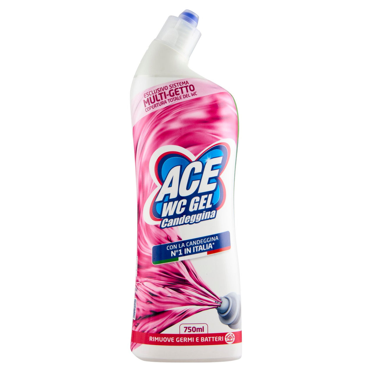 Ace Wc Gel Candeggina Multi-Getto 750 ml