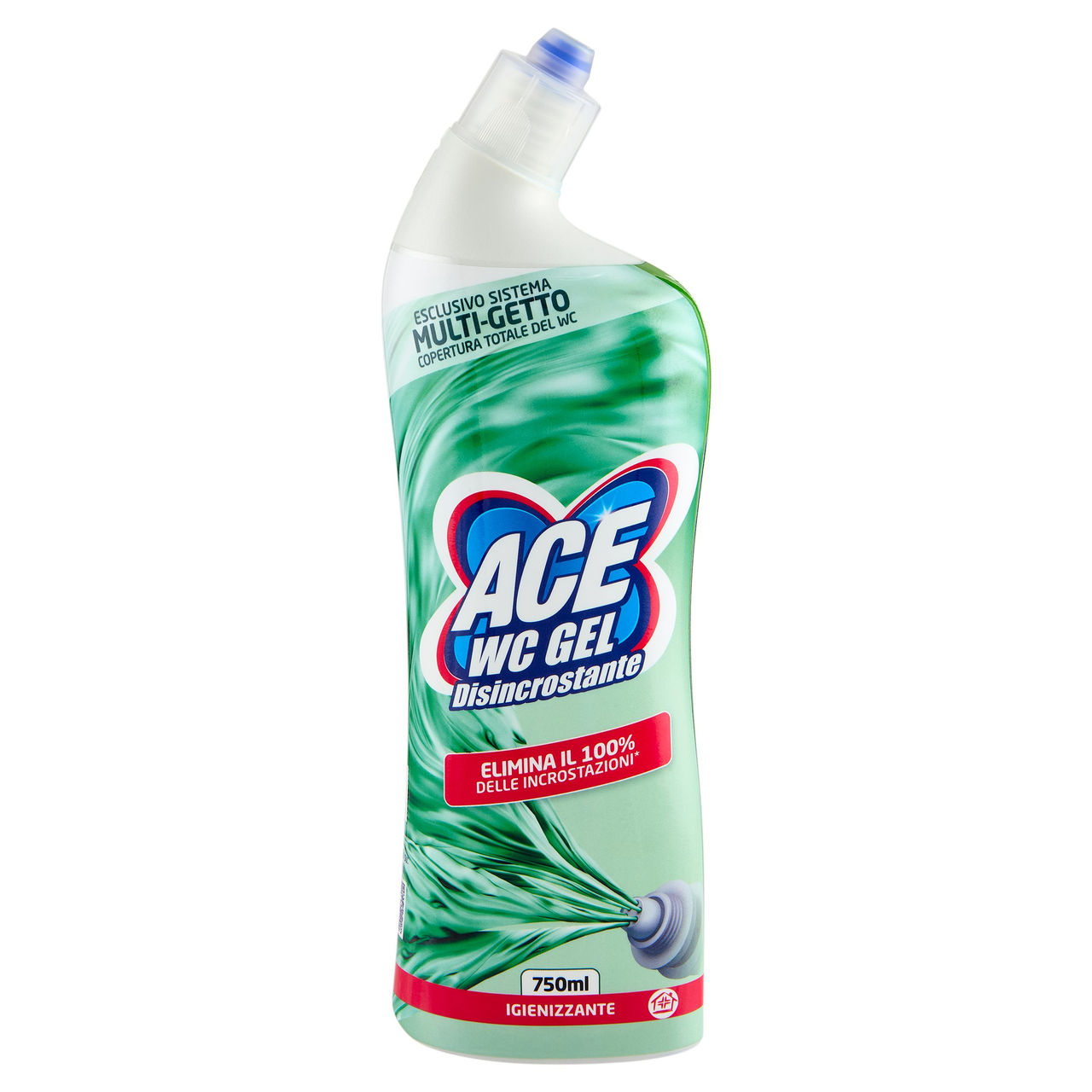 Ace Wc Gel Disincrostante Multi-Getto 750 ml