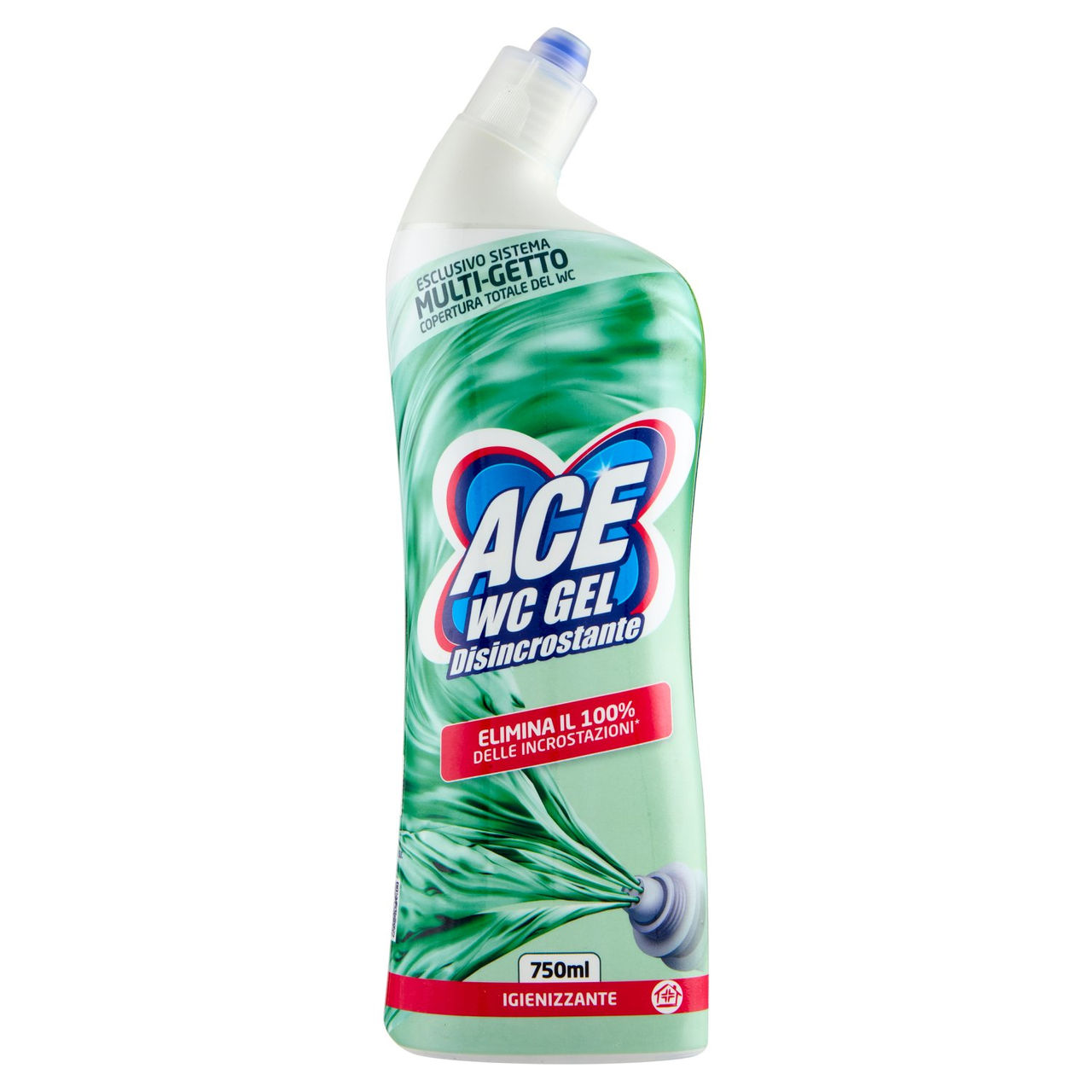 Ace Wc Gel Disincrostante Multi-Getto 750 ml