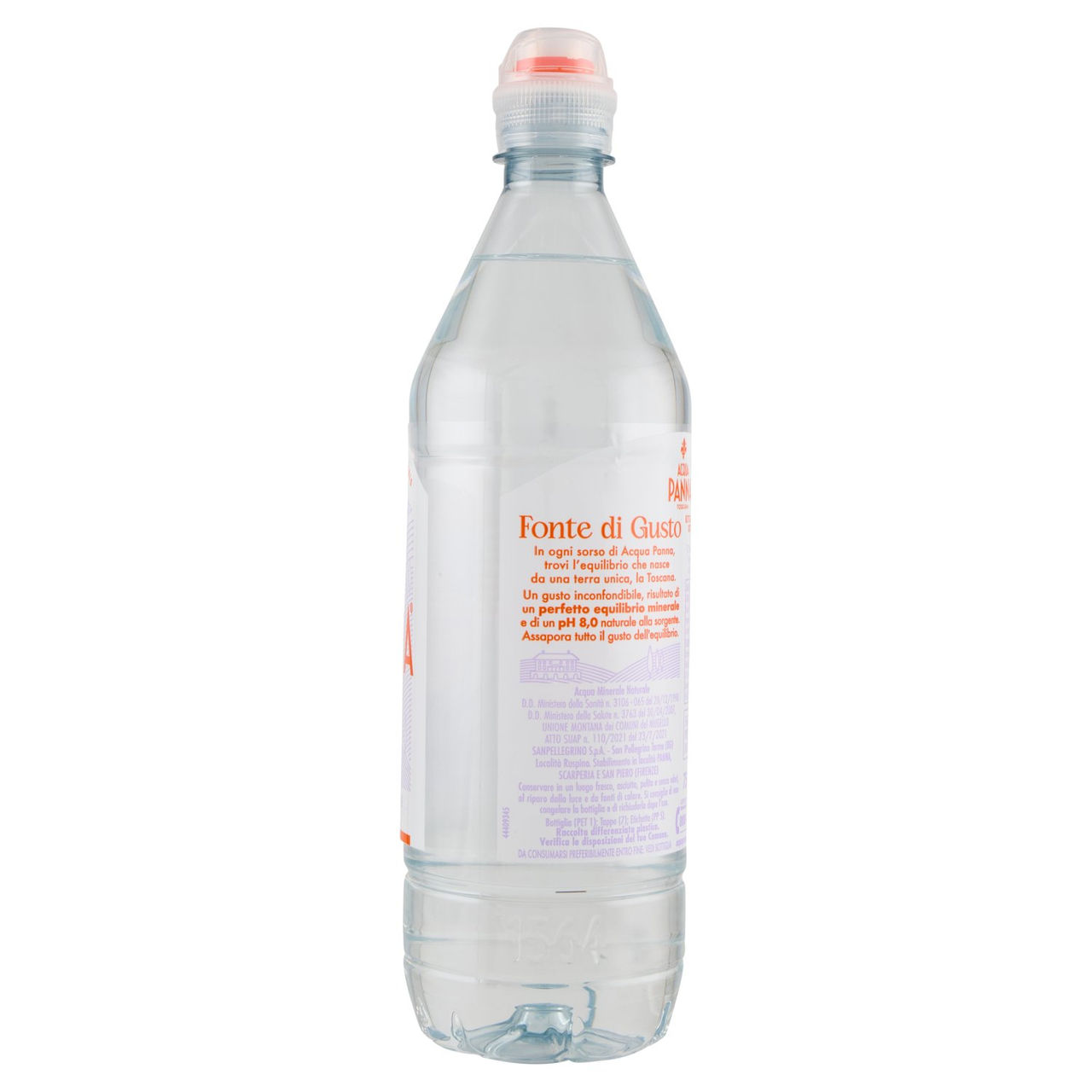Acqua Panna Acqua Oligominerale Naturale 75cl