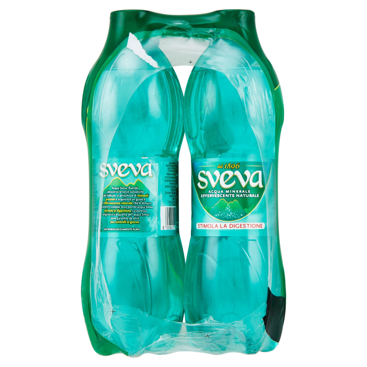 Acqua Sveva effervescente naturale conf. 500 ml x 6 pezzi