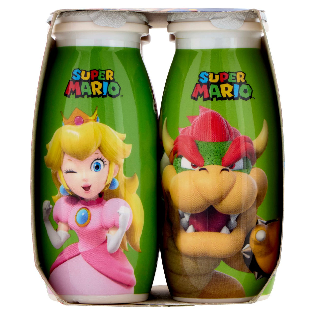 ACTIMEL SuperMario, Yogurt da Bere con Vit B6 e D per il Sistema Immunitario, gusto fragola, 4X100G