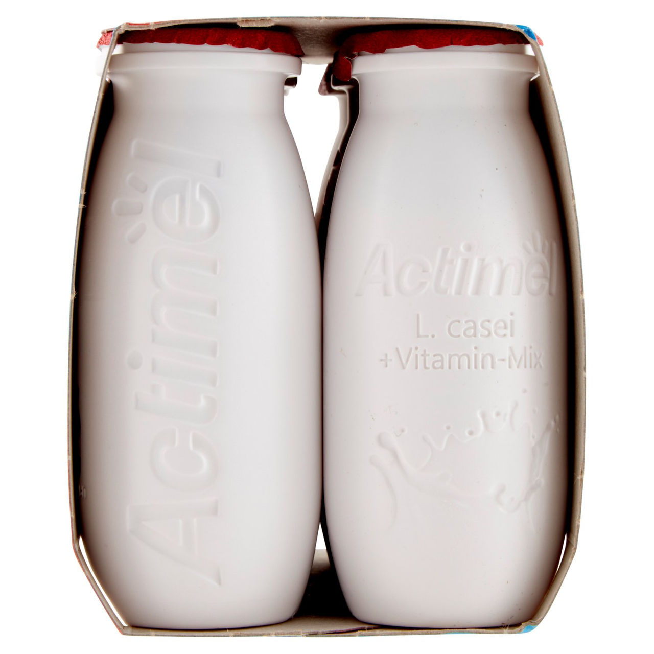 Actimel yogurt da bere arricchito con calcio, vitamina B6 e D, gusto fragola 6 x 100 g