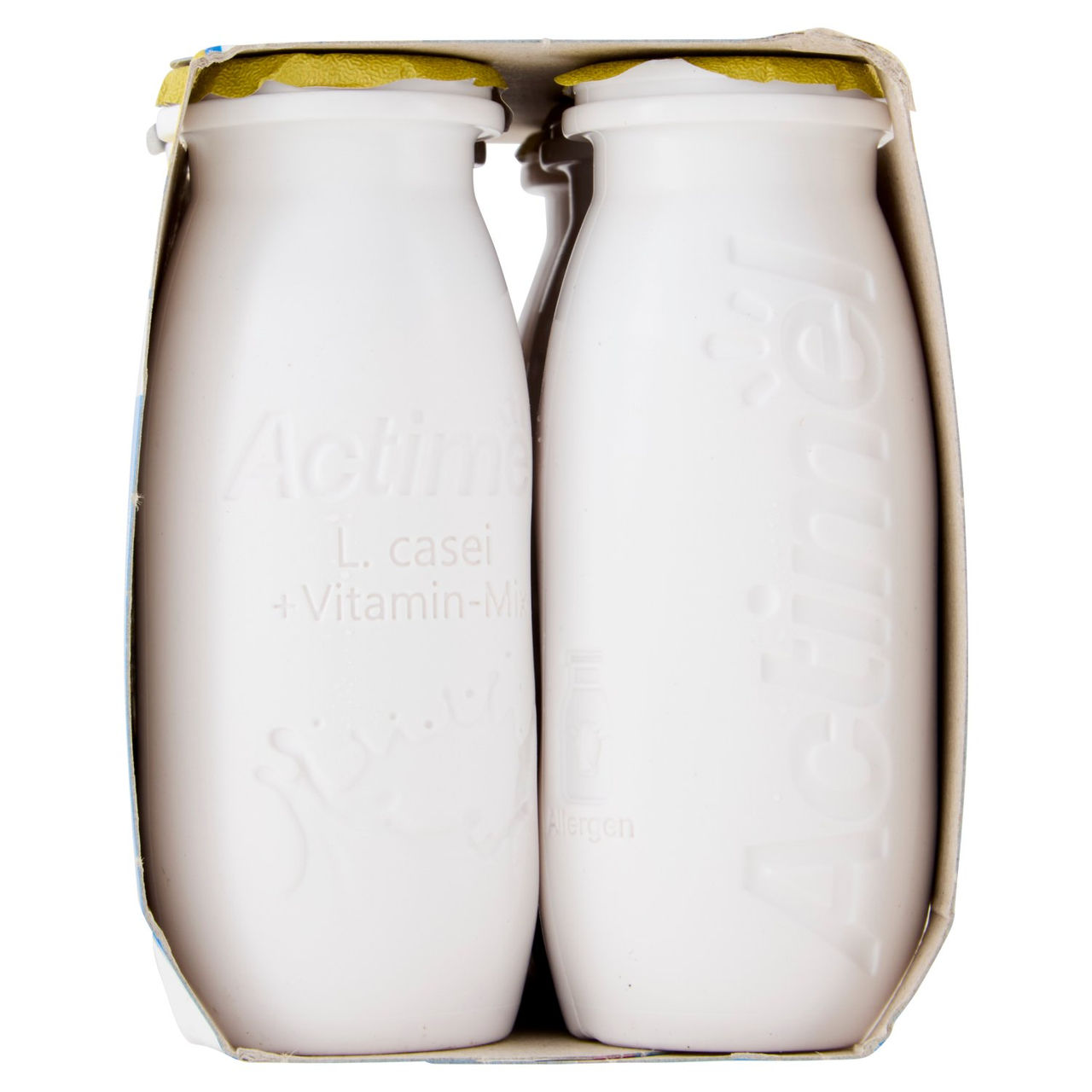 ACTIMEL, Yogurt da Bere con Vit B6 e D per il Sistema Immunitario, gusto Agrumi, 6X100g