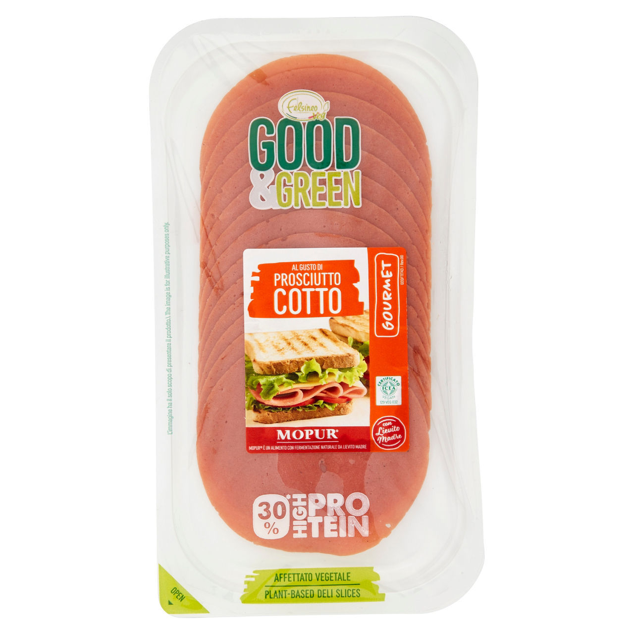 Affettato Vegetale Good & Green Felsineo al prosciutto cotto 90 g