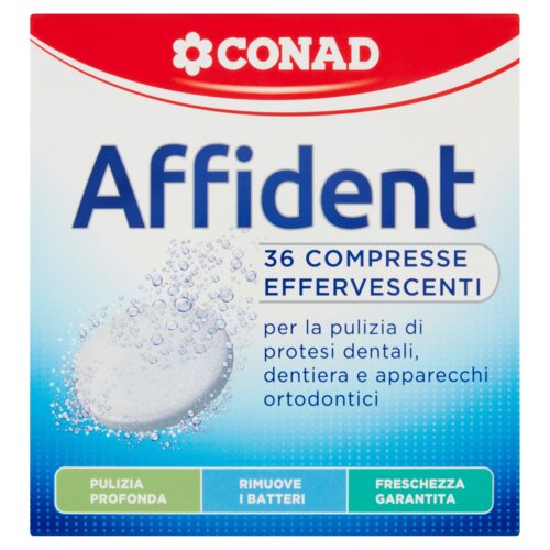 Affident Compresse Effervescenti 36 pz Conad