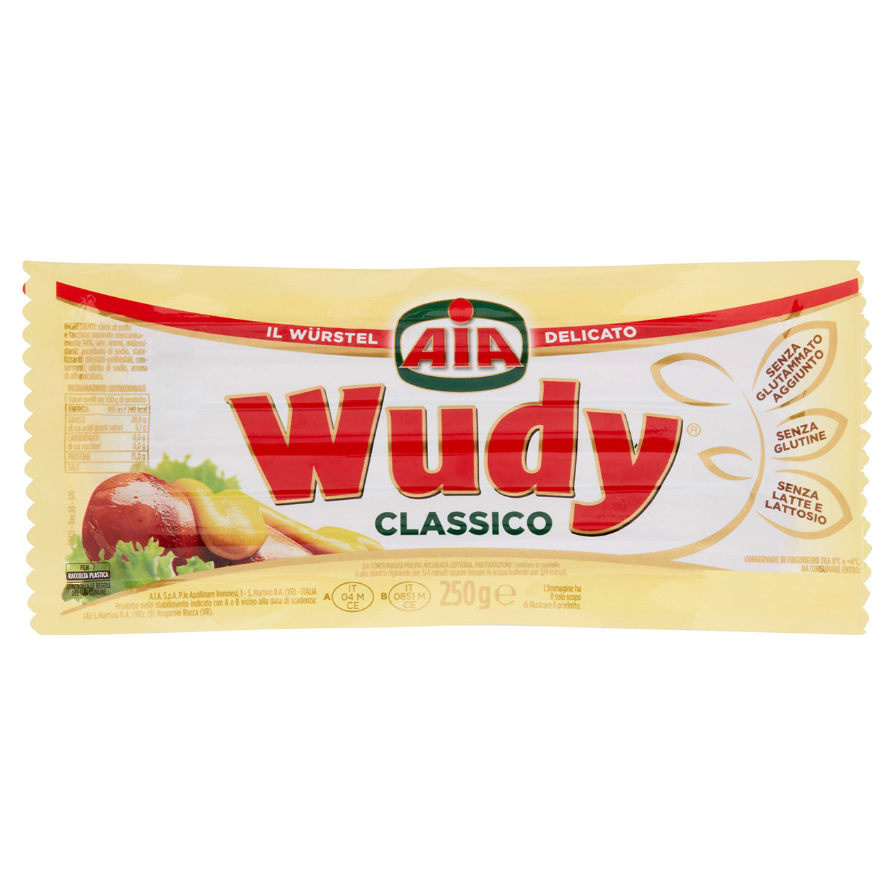 Aia Wudy Classico 250 g in vendita online