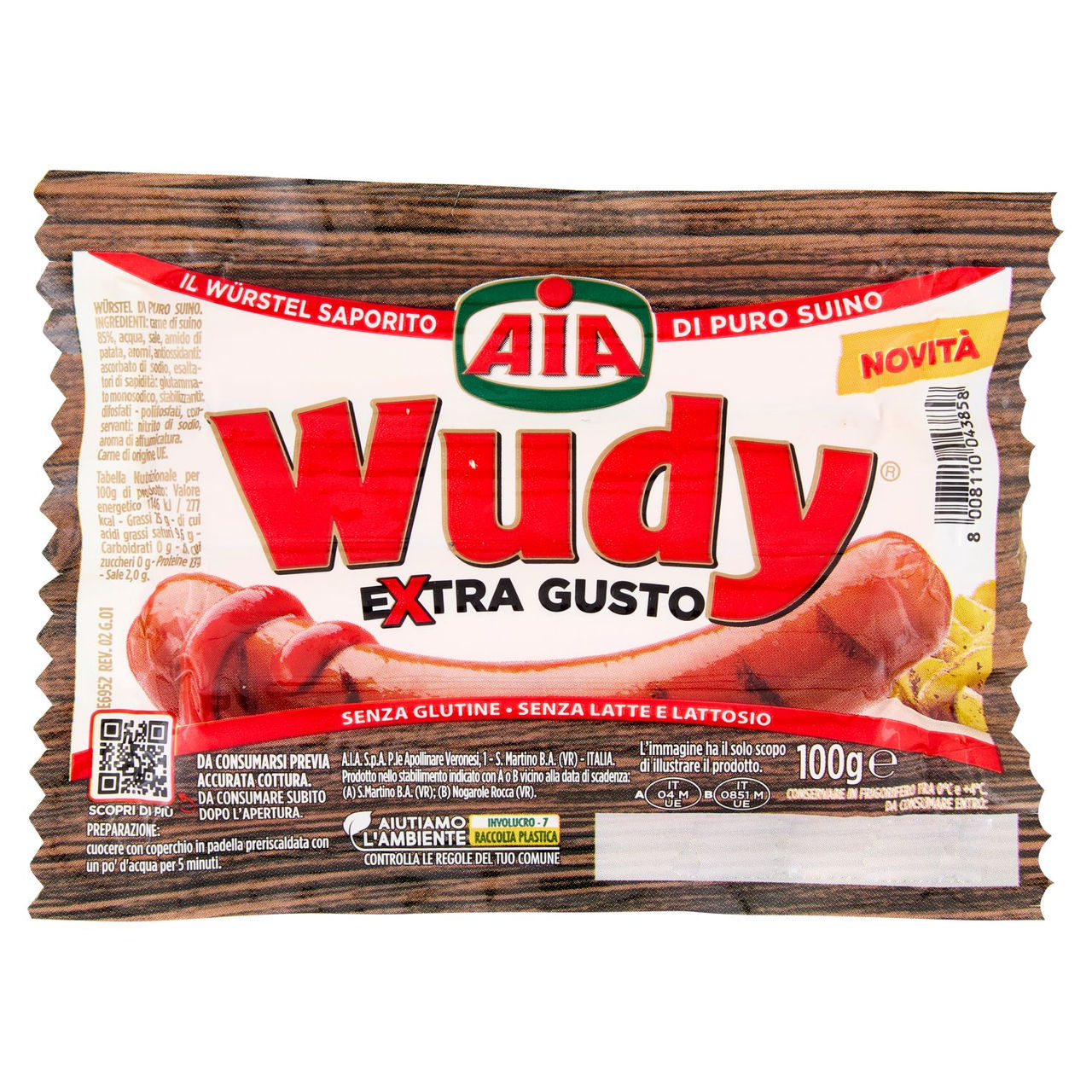 Aia Wudy Extra Gusto 100 g