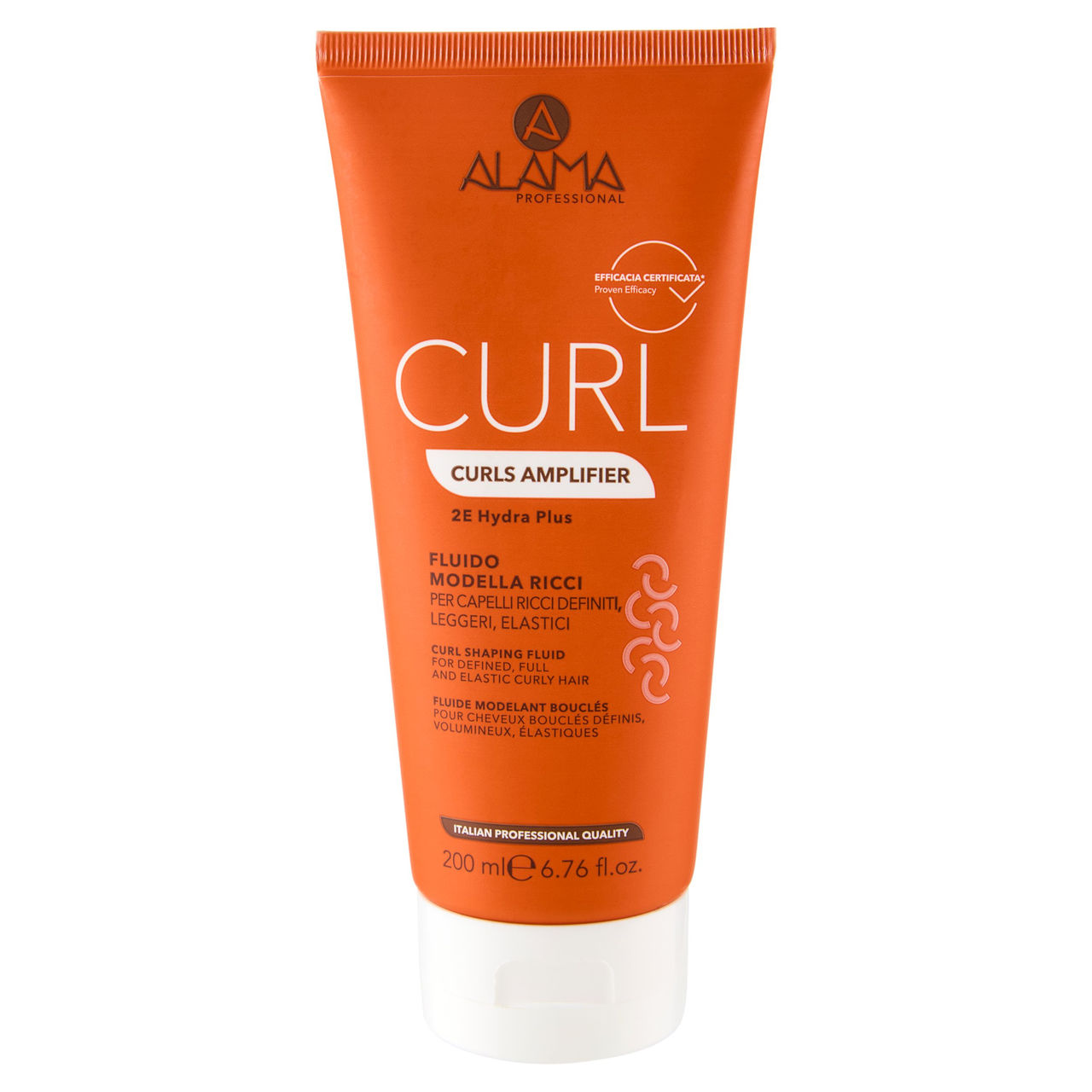 Alama Professional Curl Curls Amplifier Fluido Modella Ricci 200 ml