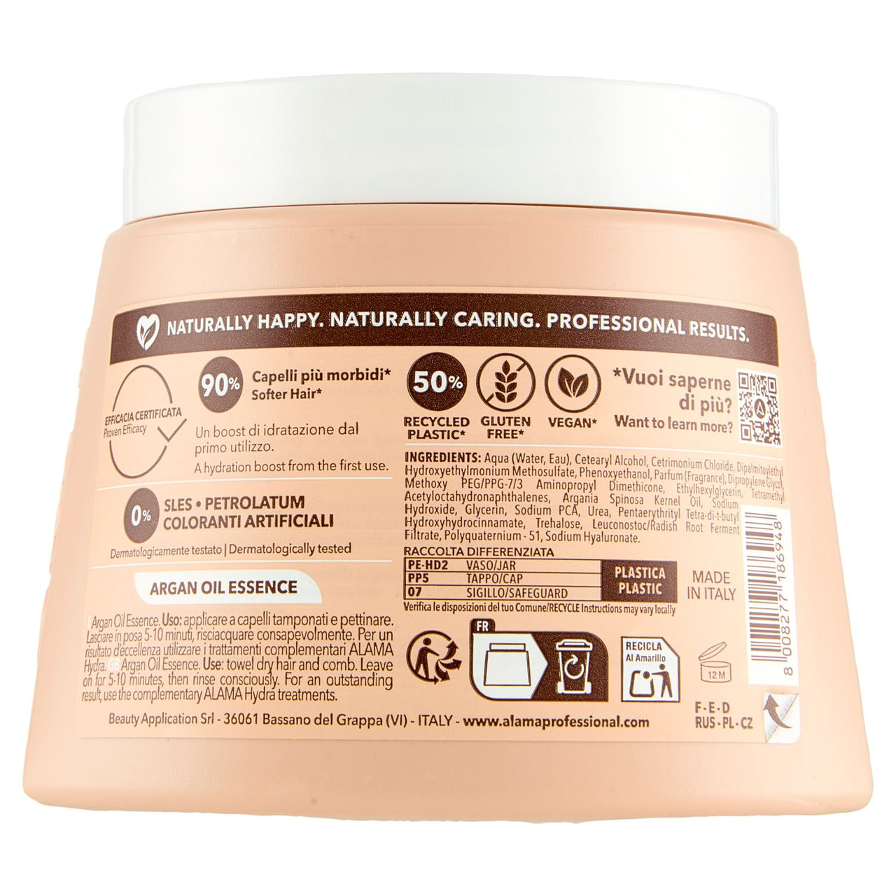 Alama Professional Hydra Mask Idratante 500 ml