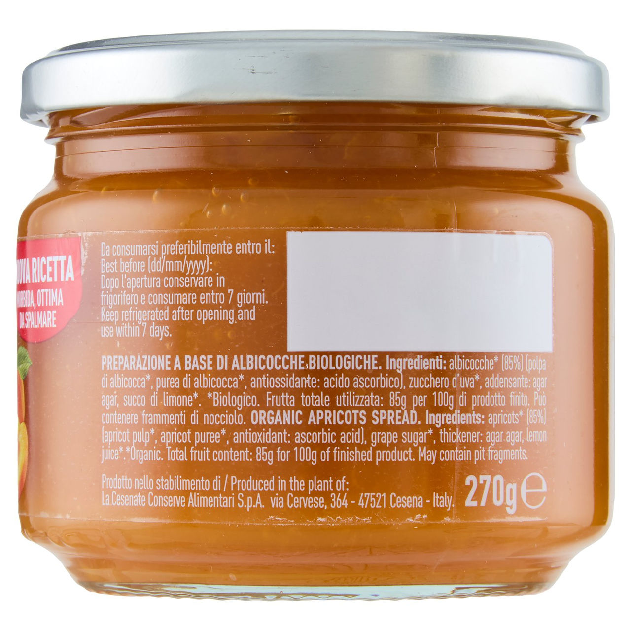 alce nero Albicocche 270 g