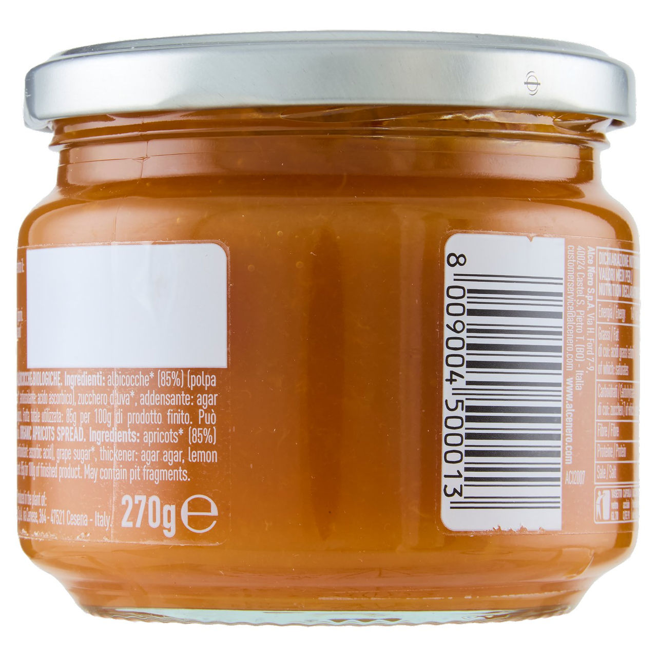 alce nero Albicocche 270 g