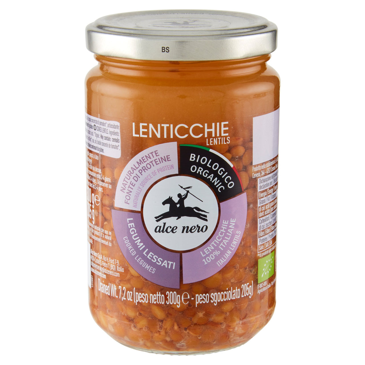 alce nero Lenticchie 300 g