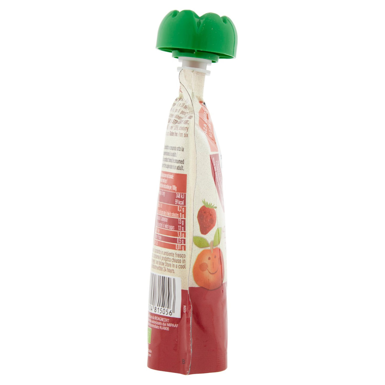 alce nero Mela Pera Fragola 100 g