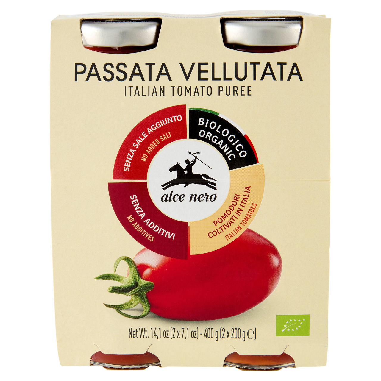 alce nero Passata Vellutata 2 x 200 g