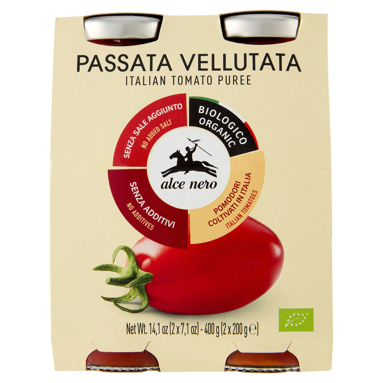 alce nero Passata Vellutata 2 x 200 g