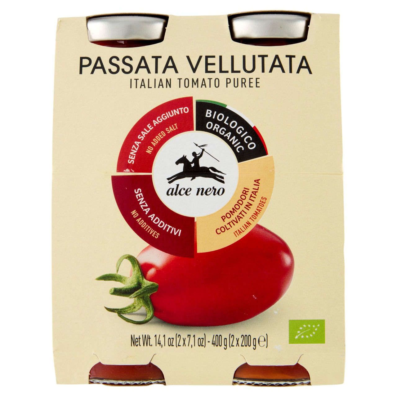 alce nero Passata Vellutata 2 x 200 g