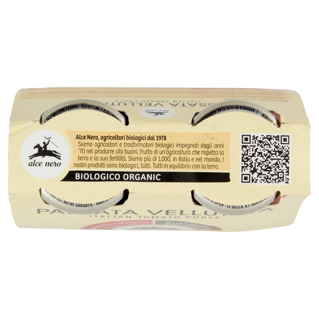 alce nero Passata Vellutata 2 x 200 g