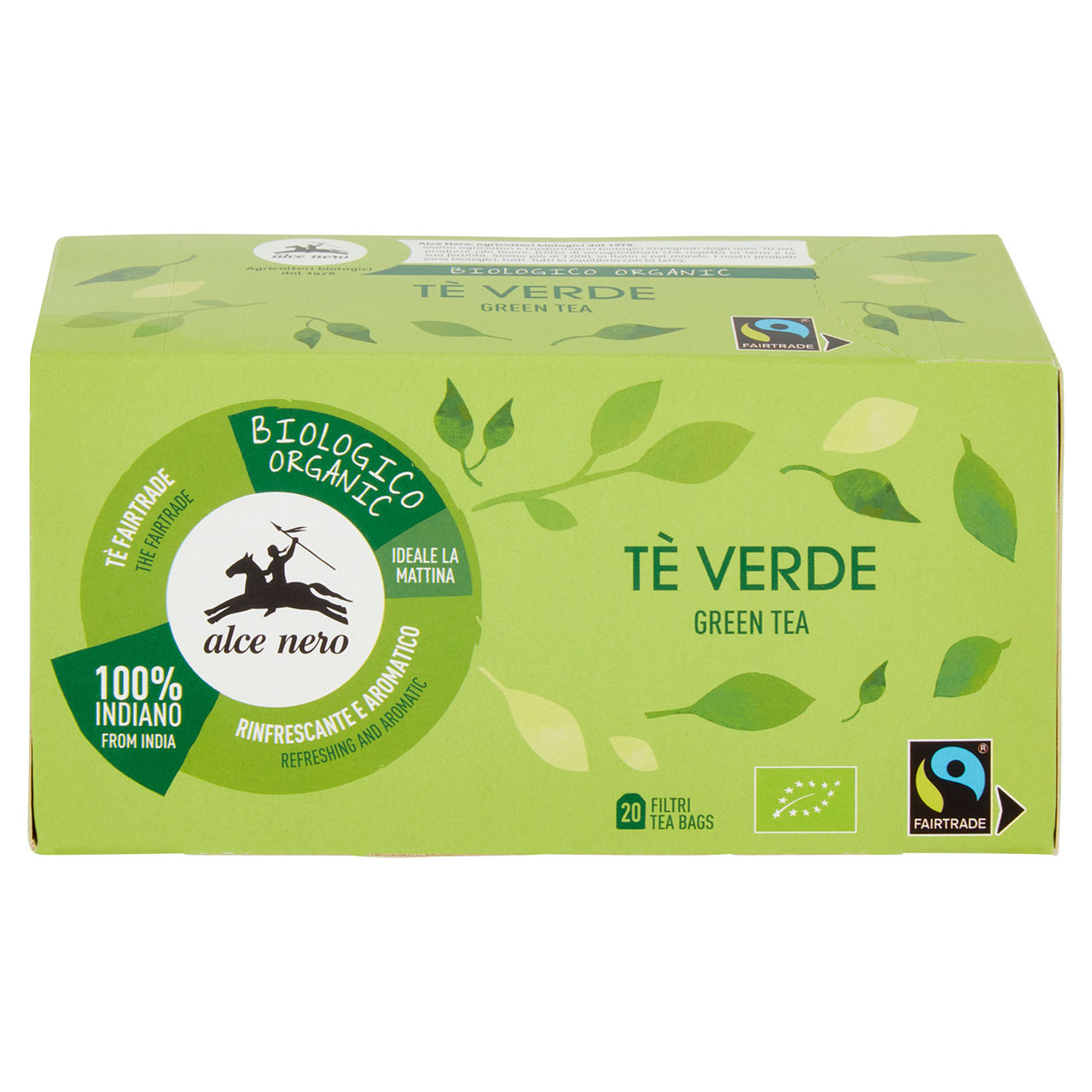 alce nero Tè Verde 20 x 1,75 g