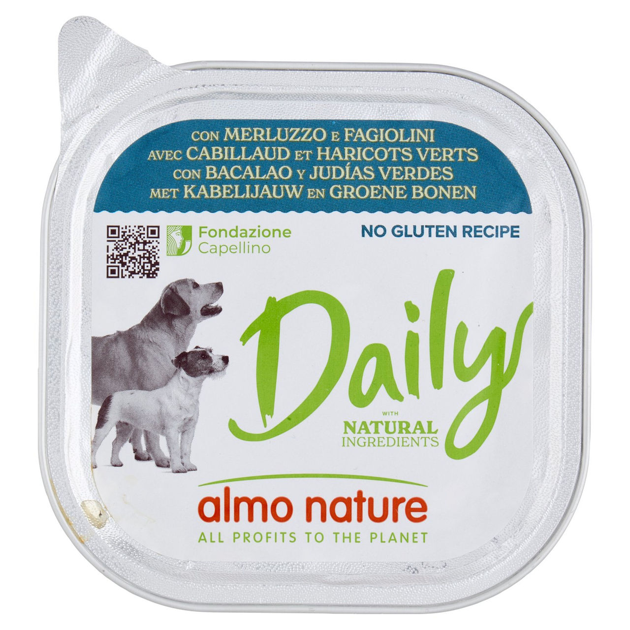 almo nature Daily con Merluzzo e Fagiolini 300 g