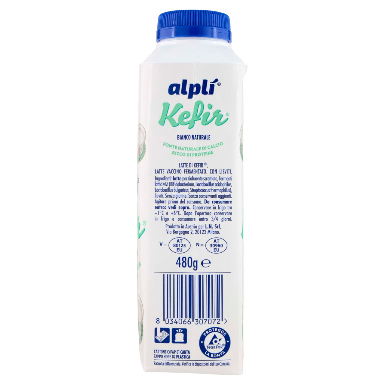 alplí Kefir Bianco Naturale 480 g