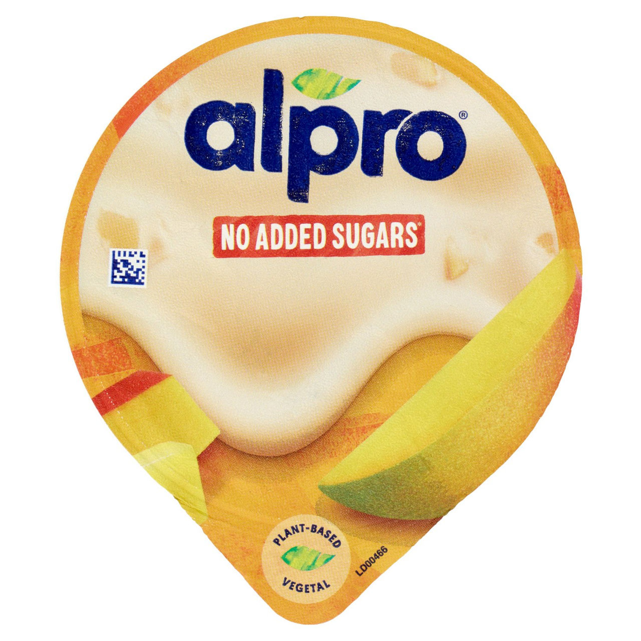 ALPRO Alternativa Vegetale allo Yogurt, Gusto Mango, Senza Lattosio, Senza Conservanti, 135g