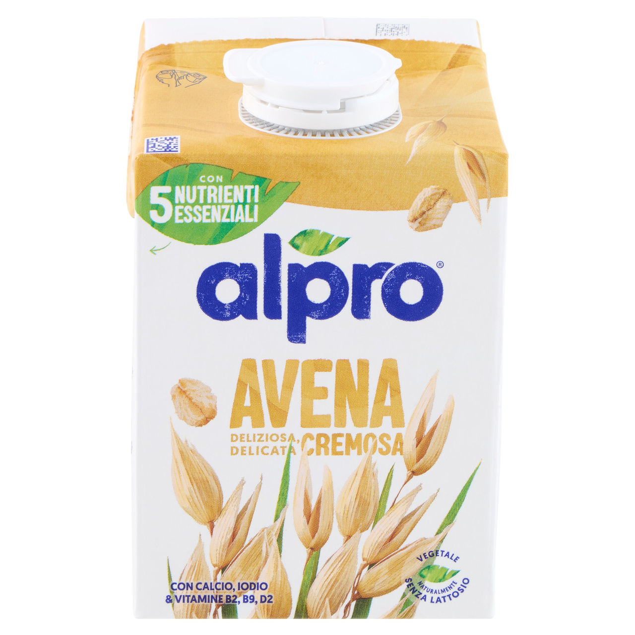 ALPRO Classico Avena, Bevanda 100% Vegetale, Basso Contenuto di grassi, Senza Lattosio, 500ml