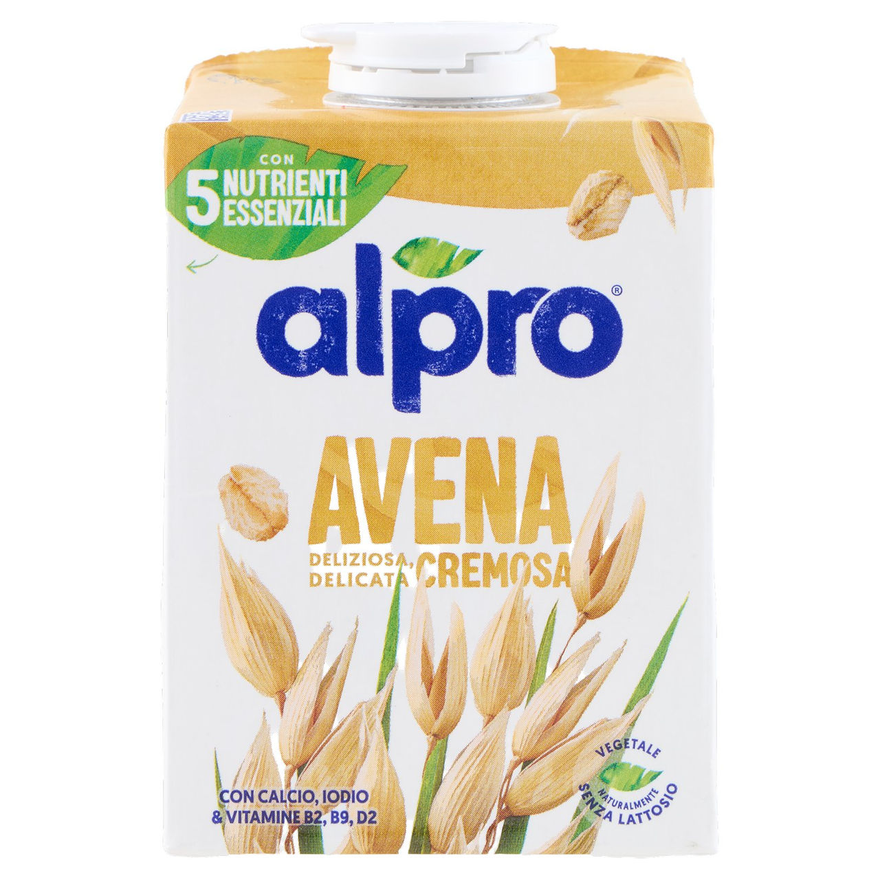 ALPRO Classico Avena, Bevanda 100% Vegetale, Basso Contenuto di grassi, Senza Lattosio, 500ml