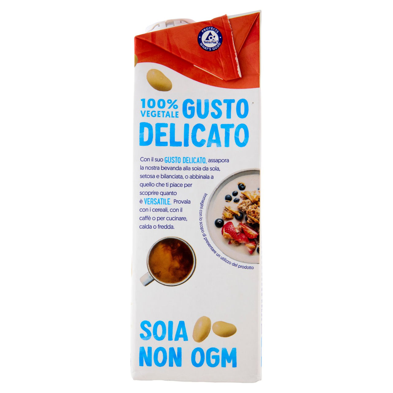 ALPRO Senza Zuccheri, Bevanda alla Soia 100% Vegetale con Vitamine B2, B12 e D, 1L
