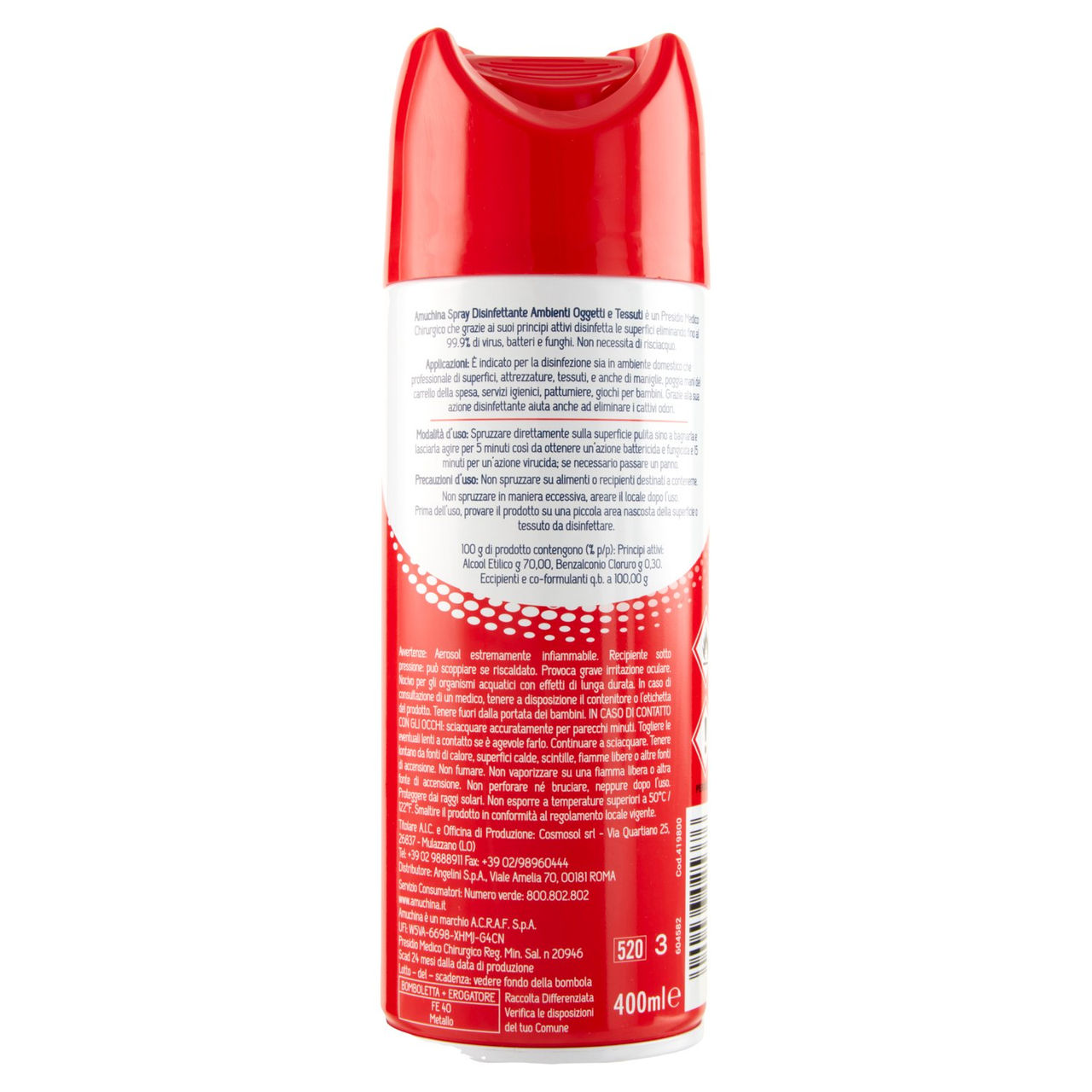 Amuchina Spray Disinfettante 400 ml