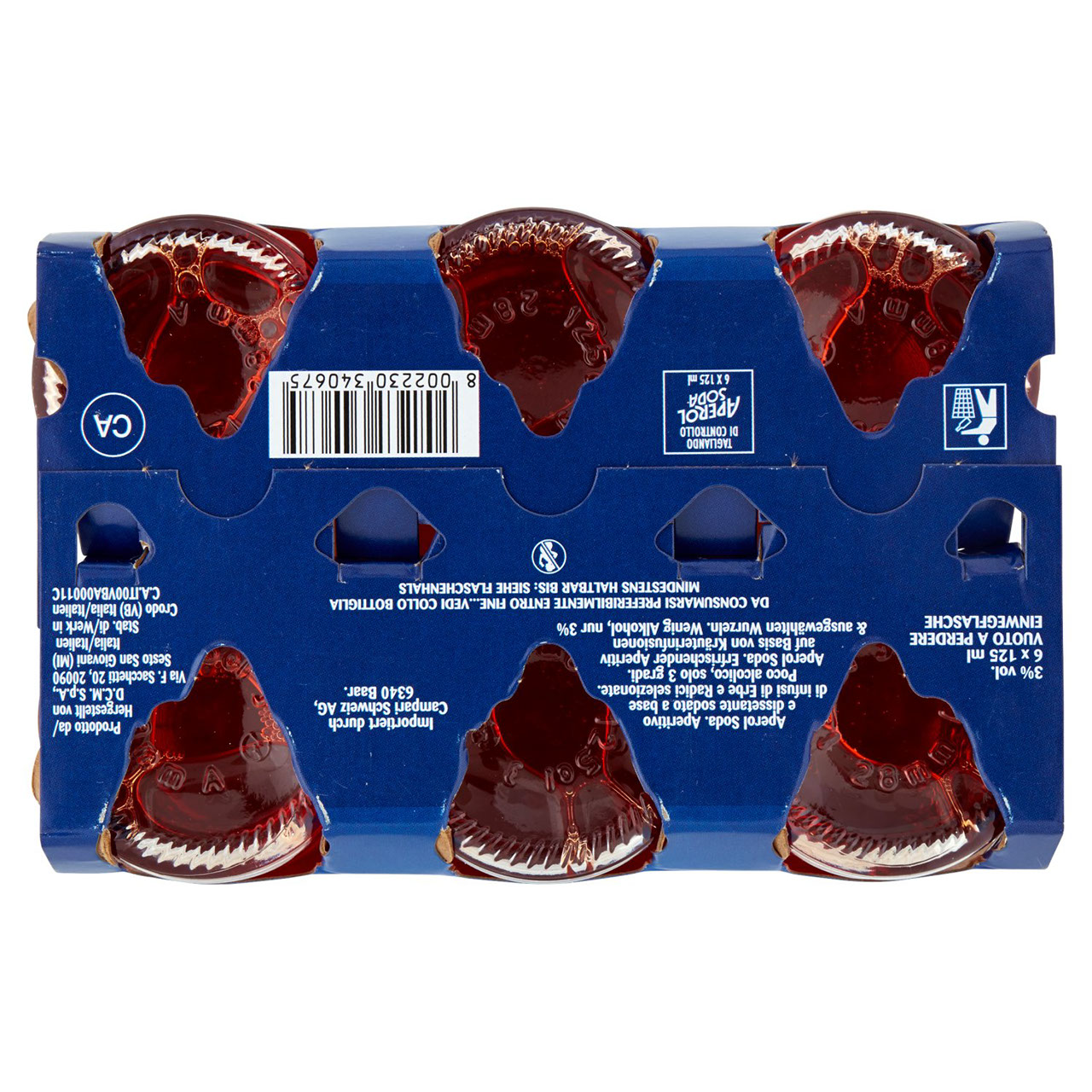 Aperol Soda 6 x 125 ml