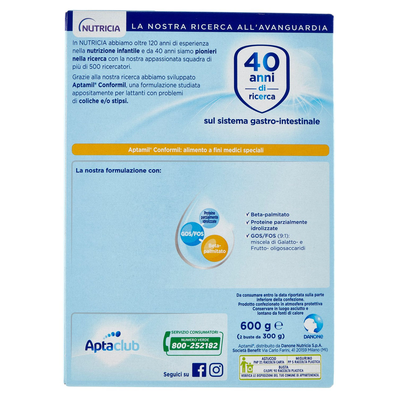 Aptamil Conformil 2 x 300 g