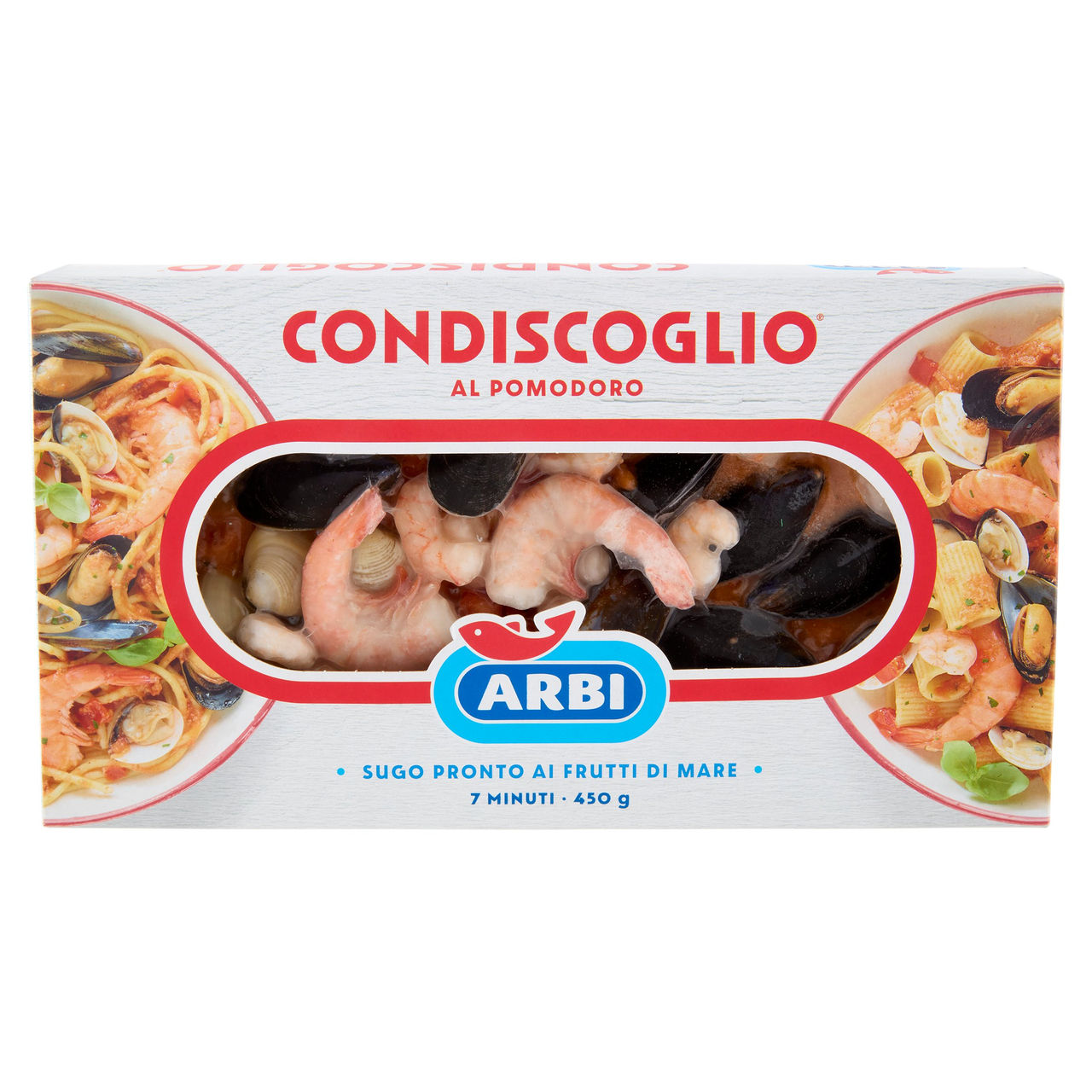 Arbi Condiscoglio al Pomodoro Sugo Pronto ai Frutti di Mare 450 g