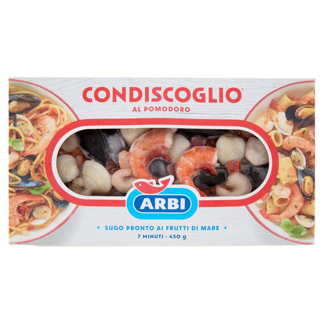 Arbi Condiscoglio al Pomodoro Sugo Pronto ai Frutti di Mare 450 g